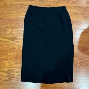 Laura Scott Skirt w side slit and lining Size 18 Like New Unused